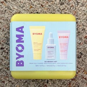 BYOMA So Bright Set - Yellow Skincare Trio